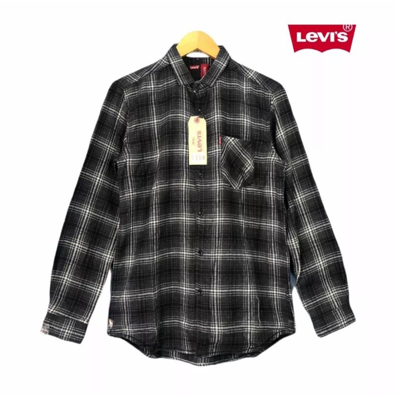 Camisas de franela largas levis originales camisas largas de franela para hombre distro camisas de franela contemporaneas Shopee Mexico