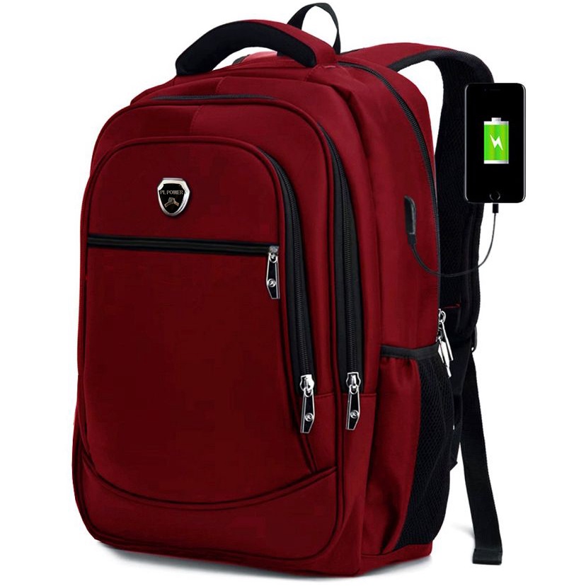 Pl POWER - mochila para mochila para portátil, importación de Polo, bolsa de Polo Original, mochila Casual USB hombre | México