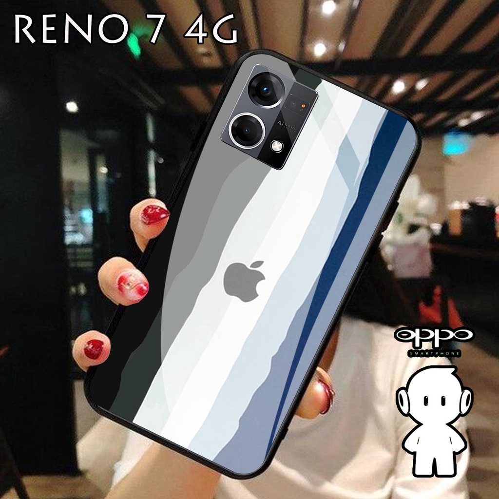 Oppo Reno 4G estuche suave de vidrio Oppo Reno 4G funda Oppo Reno  4G ^^h13