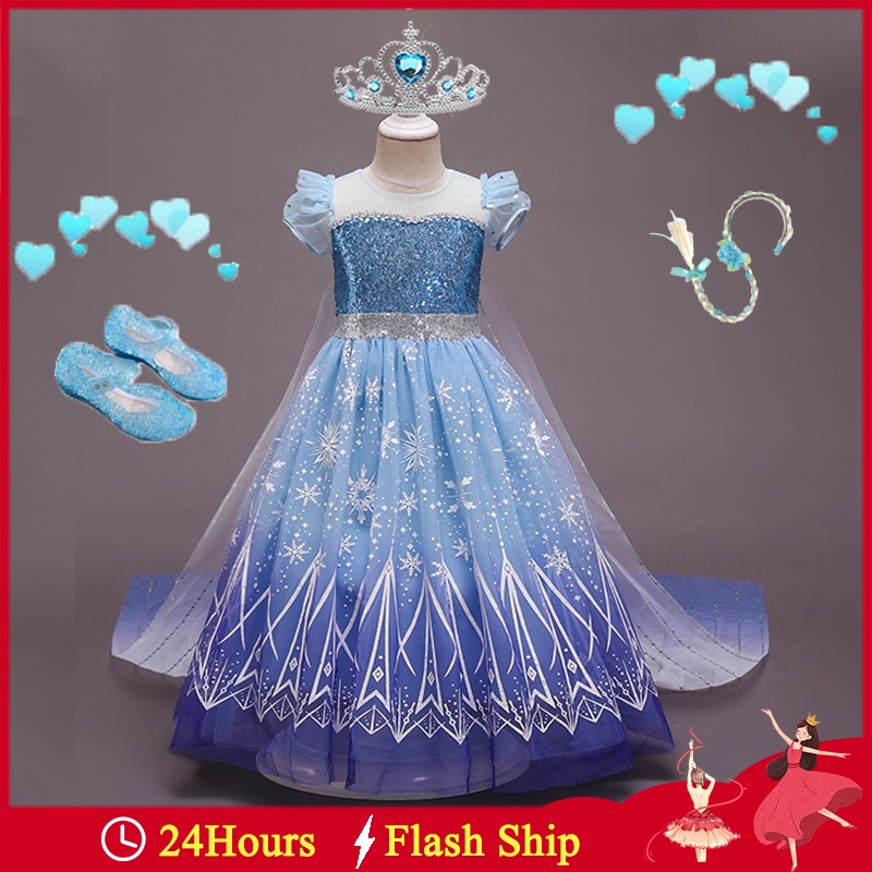 Trajes de discount frozen para niñas