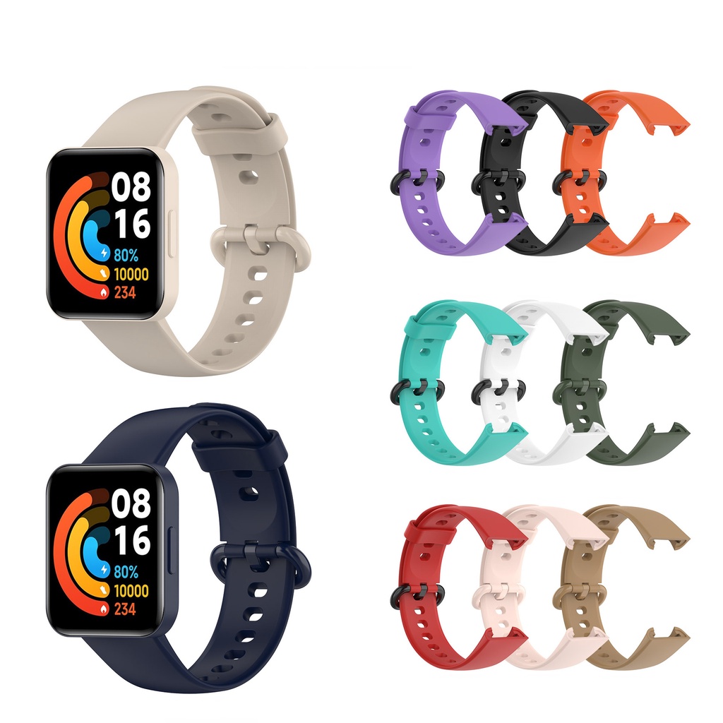 Para Xiaomi Redmi Watch 2 Lite/Poco Correa De Reloj Pulsera De Silicona  Para Mi Deportivo