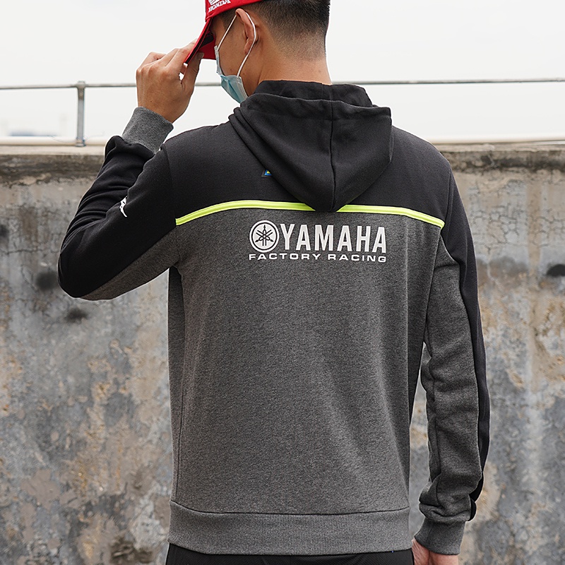 yamaha 46 Sudadera Con Capucha 2022 Nuevo Invierno Hombre Moda Algodon Sueter Hombres motor A Prueba De Viento Impresion Calida Chamarra De La Motocicleta Motorsports Negro Gris Shopee Mexico