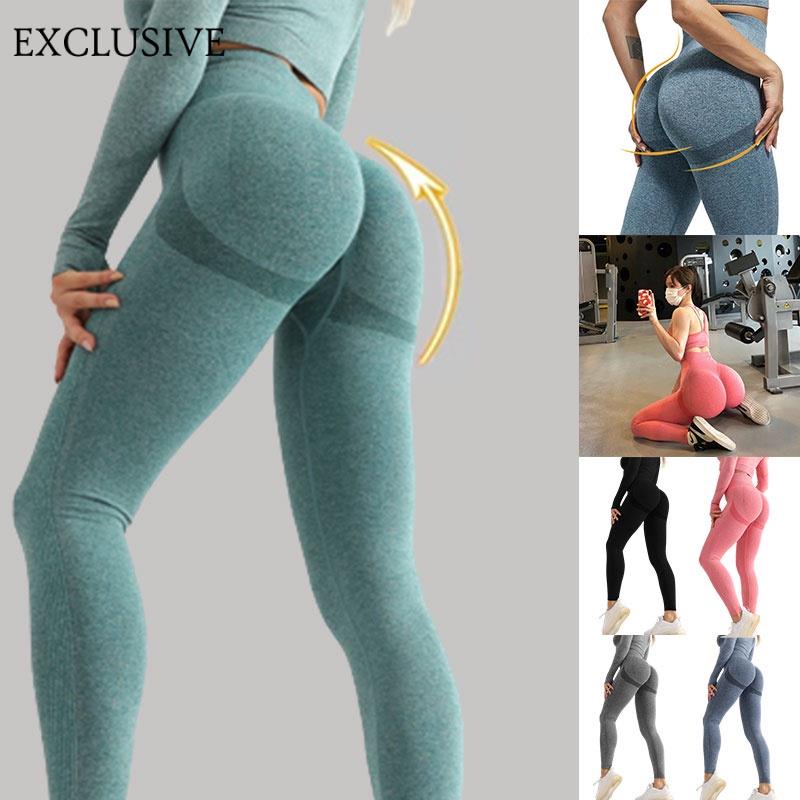 Leggings De Yoga Para Mujer Pantalones Deportivos De Cintura