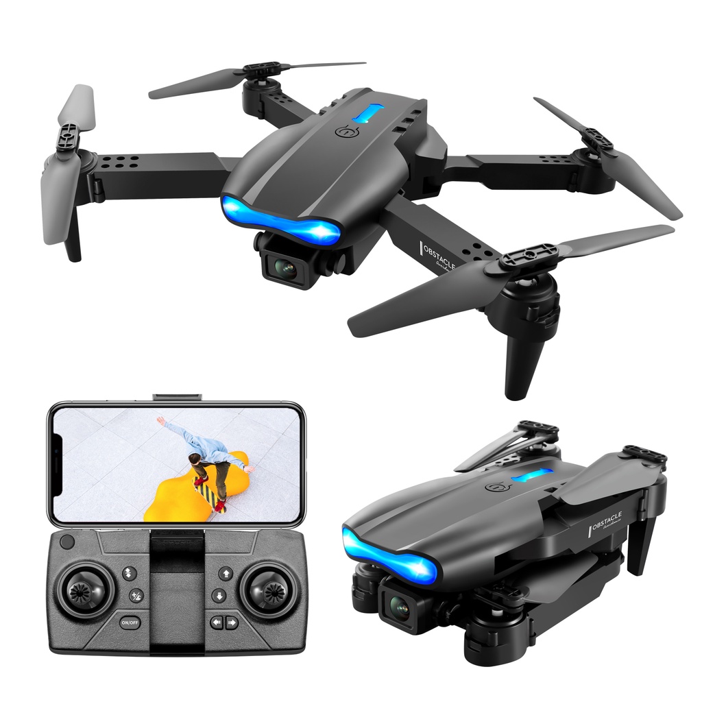 E99 Mano Plegable control Remoto drone Cámara Profesional racing 4k  quadcopter mini drones Con