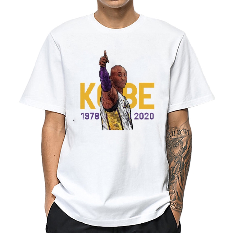 Camiseta manga best sale corta kobe bryant