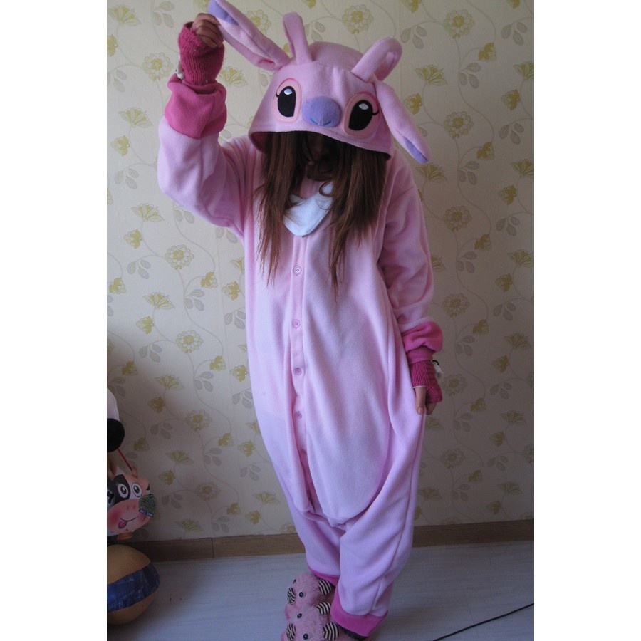 Unisex adulto Stitch pijamas pareja mono ropa de dormir Shopee