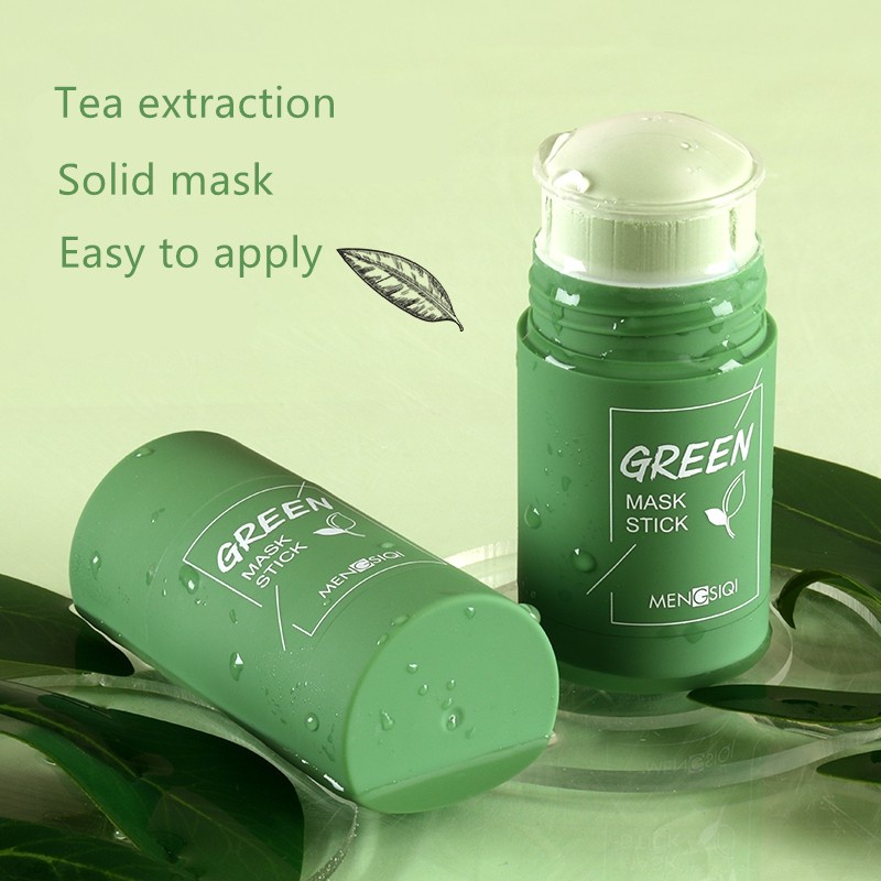 Té Verde Deeo Máscara De Limpieza De Berenjenas/Sólida Hidratante Sueño  Palo Removedor De Puntos Negros Control De Aceite