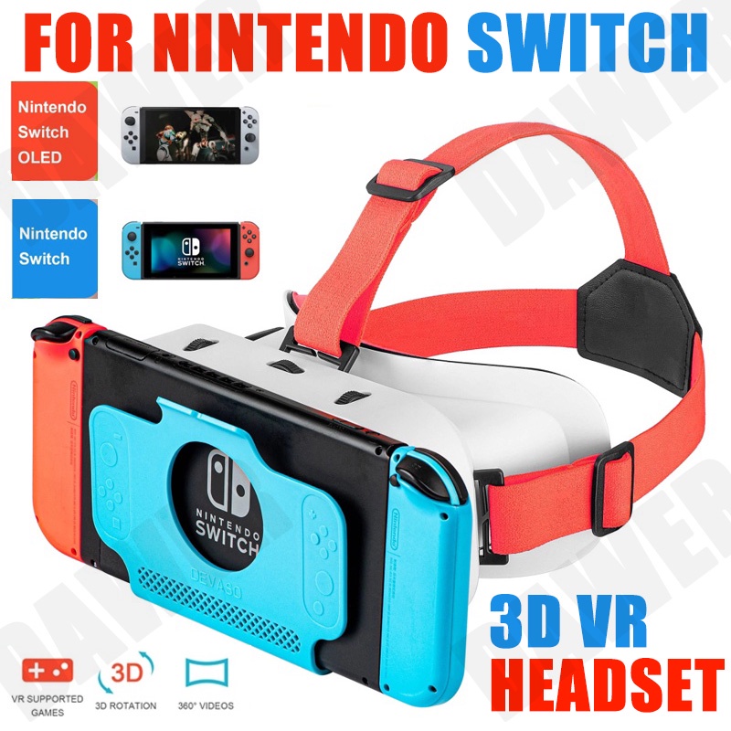 Gafas VR Para Nintendo Switch OLED 3D Realidad Virtual Películas