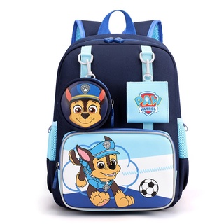 Paw Patrol - Mochila para niños, mochila de Paw Patrol, calcomanías, clip  de mochila, más | Mochila de la Patrulla Canina para niños de 4 a 6 años