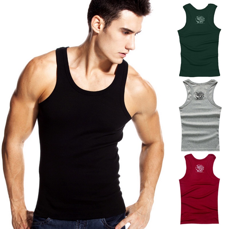 Playera Camiseta Deportiva Gym Tank Top Fit Para Hombre