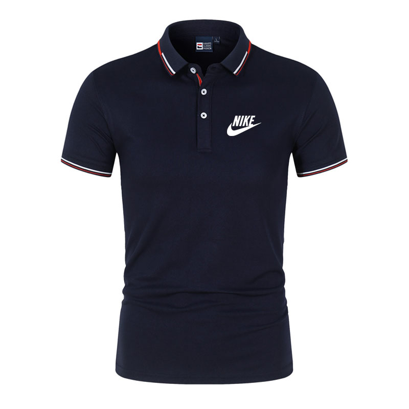 New Men s Polo collar Shirt Neke Business Casual Lapel Golf Polos Tennis Shirt Shopee Mexico