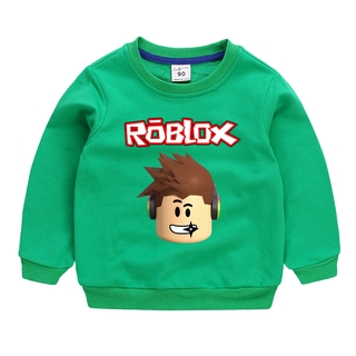 Compre Roupas infantis roblox crianças meninos meninas dos desenhos  animados impresso camiseta de manga comprida + calças terno jogo 8 cores  barato — frete grátis, avaliações reais com fotos — Joom