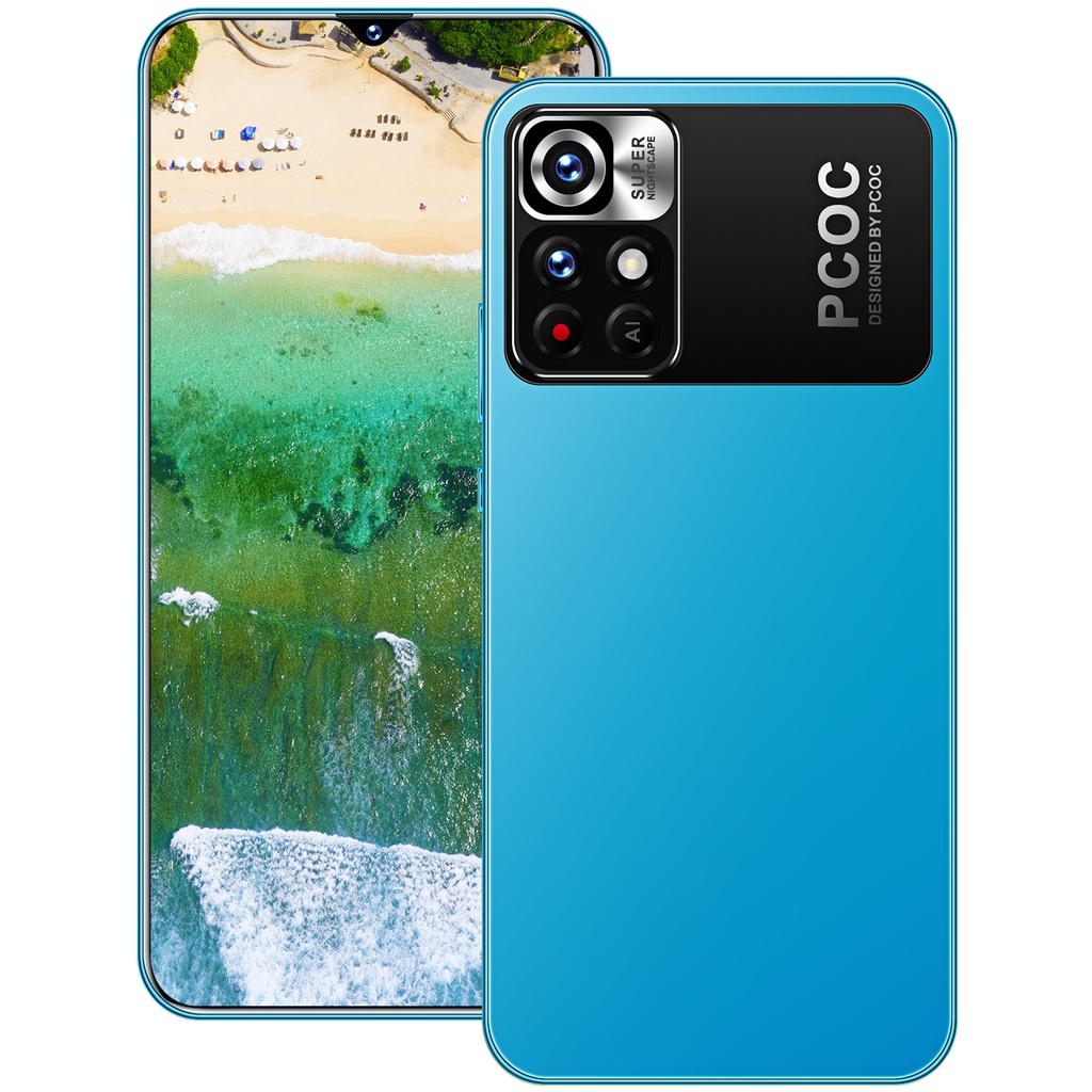 Celulares PCOC M4 Pro 6.7 Pulgadas Celular 16GB + 512GB Smartphone ...