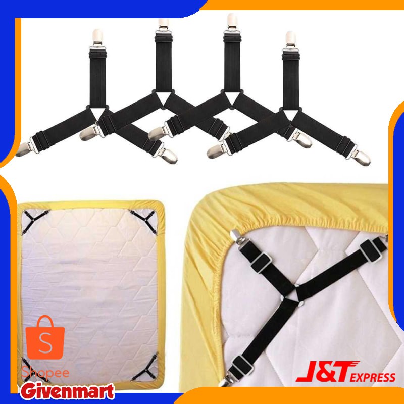 Soporte Para Cama Con Abrazadera Para Cama, 4 Piezas, Antienredos ...