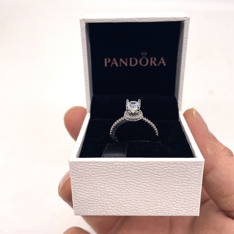 Anillo de best sale promesa de pandora