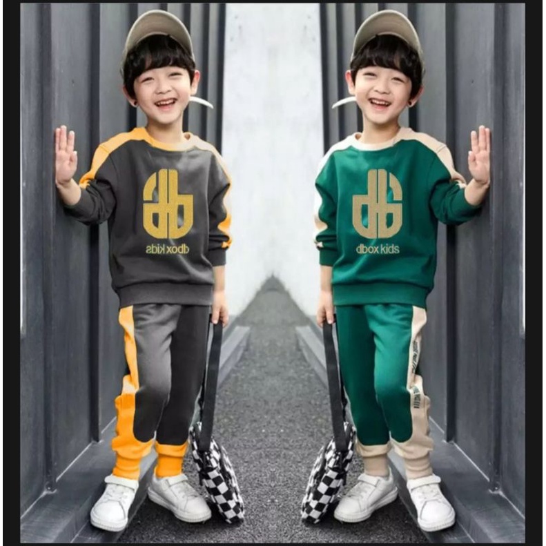 Traje de su ter infantil conjunto de ropa deportiva para ni os con motivo DBOX 1 5 a os