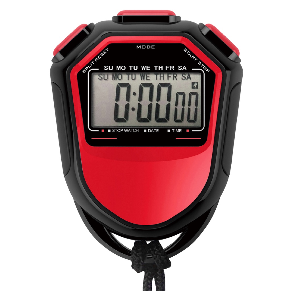 CAR Cronometro Impermeable Digital De Mano LCD Cronografo Contador Deportivo Con Correa Para Nadar Correr Futbol Shopee Mexico