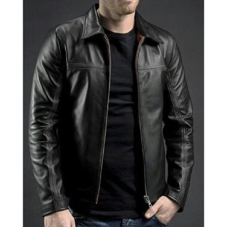 Chaqueta de piel para hombre