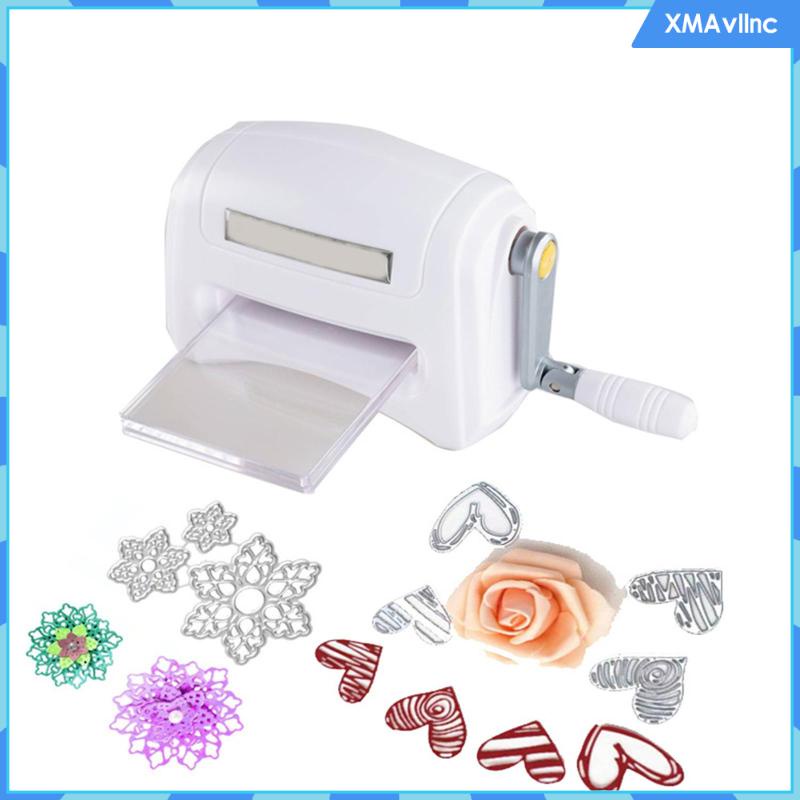 [xmavllnc] Mini mquina troqueladora en relieve, cortadora de papel hecha a  mano, mquina troqueladora para lbumes de recortes