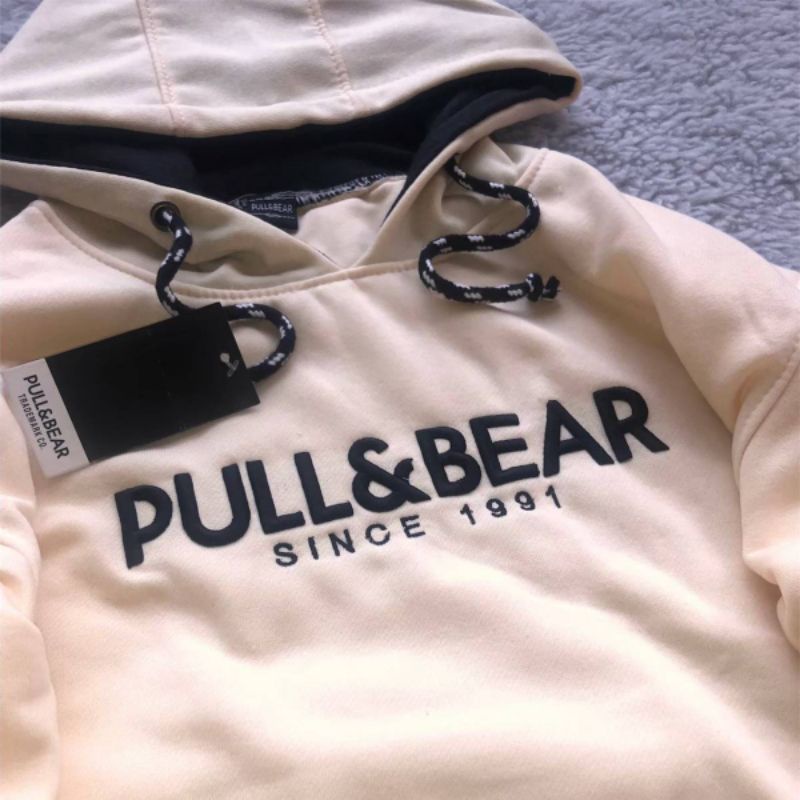 Sudadera con capucha PULL BEAR bordado SPON etiqueta completa jersey sueter DISTRO bordado Shopee Mexico