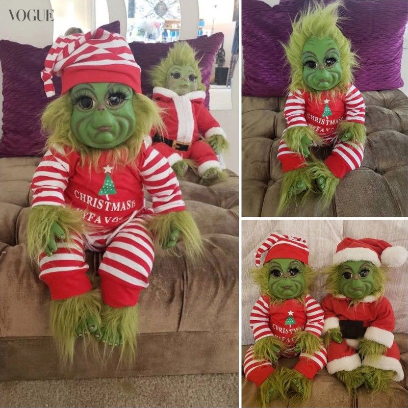 Grinch store bebe peluche