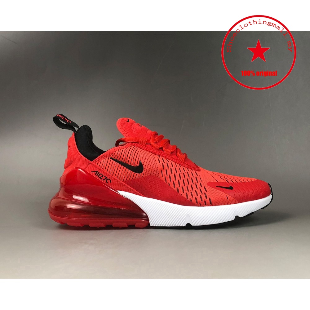 Nike Max 270 Habanero Rojo/Negro-Blanco-Challenge P256 | Shopee México