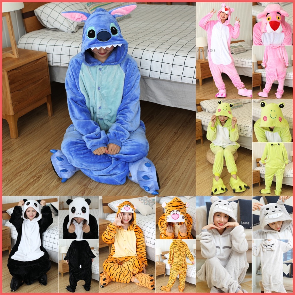 Pijama Y Disfraz Stitch Kigurumi Niño Y Adulto