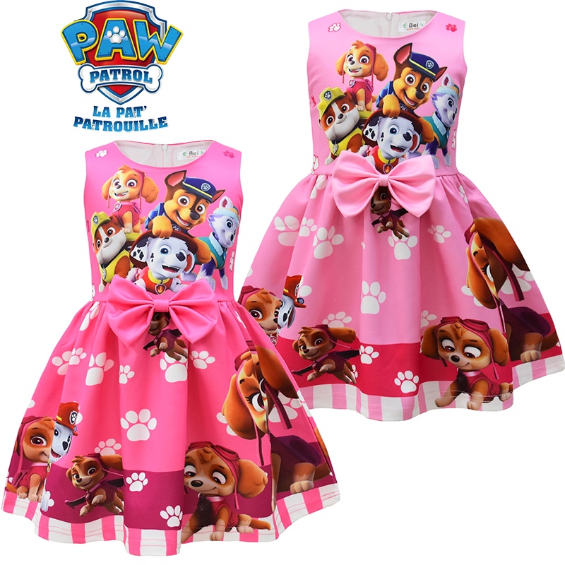 Vestidos de paw patrol best sale para niñas