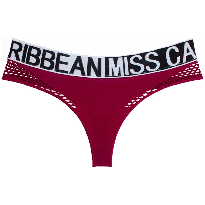 Mujeres Moda Letra Cintura Baja Tangas Sexy Hueco Hacia Fuera Bragas Femeninas De Malla Deportiva Tanga Ropa Interior Shopee Mexico