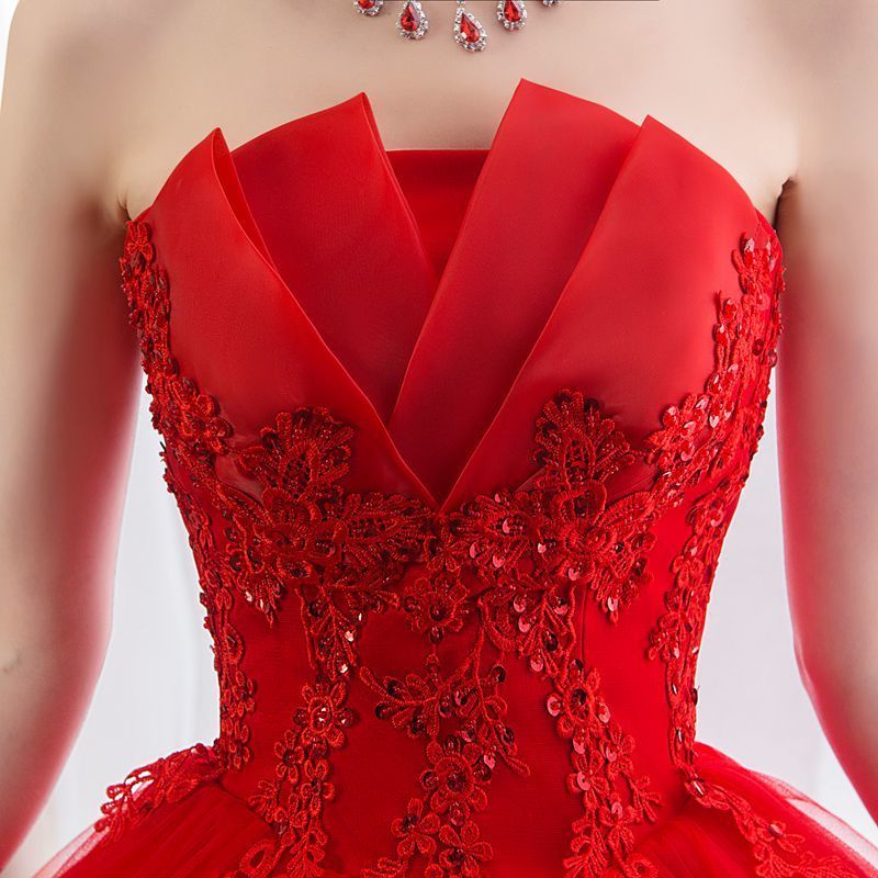 Vestidos de novia rojos, Vestidos de princesa, Vestidos de novia