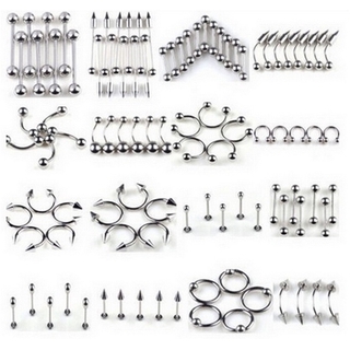 Barra de pezón de cono/punta de titanio, pernos de joyería de pezón 16g 14g  Piercing de pezón-barra recta con rosca externa -  México