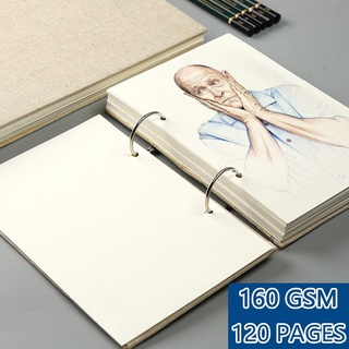 Cuaderno De Bocetos De 16k A4 8k, 30 Hojas De Papel De 160g, Bloc