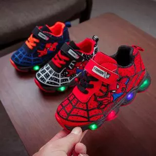 Tenis de led para bebe masculino fashion