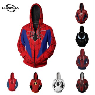 Conjunto Sudadera Spiderman Hombre Araña Para Niños