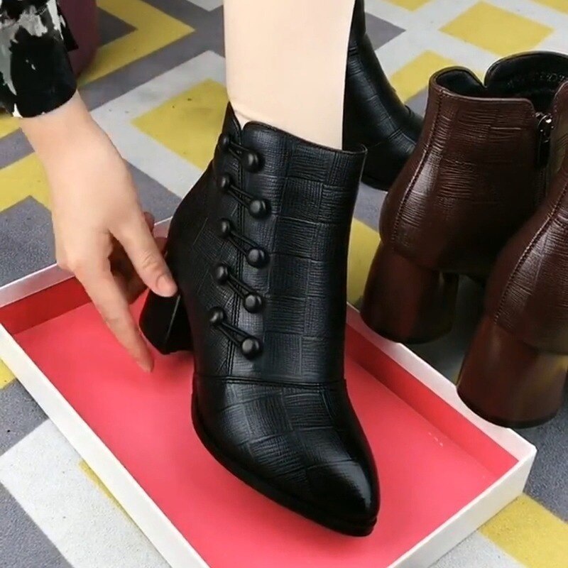 Botas tipo botin para mujer hot sale