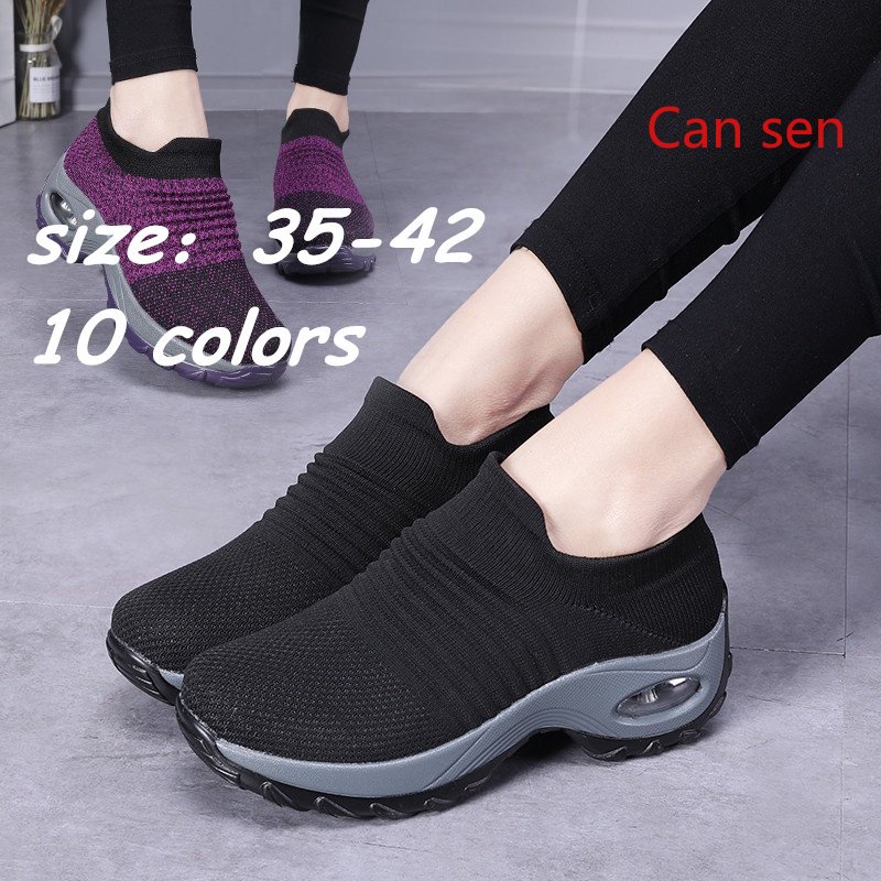 Zapatos Mujer Plataforma Mujer Zapatos Planos Casual Shoes Sports Shoes  Size35-42