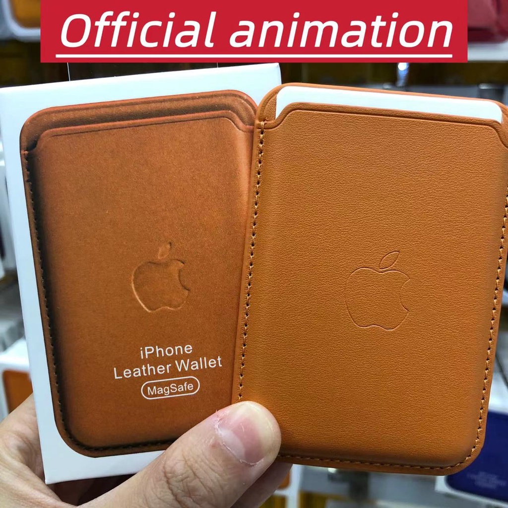 Billetera de piel con MagSafe para el Apple iPhone