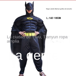 Disfraz De Halloween COSPLAY Para Adultos Niños Musculares Batman Padre E  Hijo Actuación De Evento | Shopee México