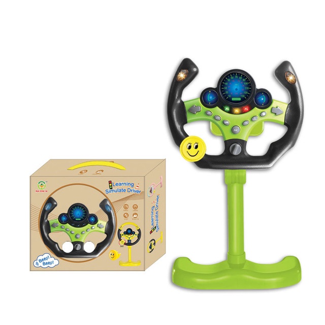 XHSP Juguete De Volante Con Luces Musicales, Conducción Simulada Para Niños Pequeños, Juguete De Adsorción, Volante De Conducción Para Niños (estilo 1