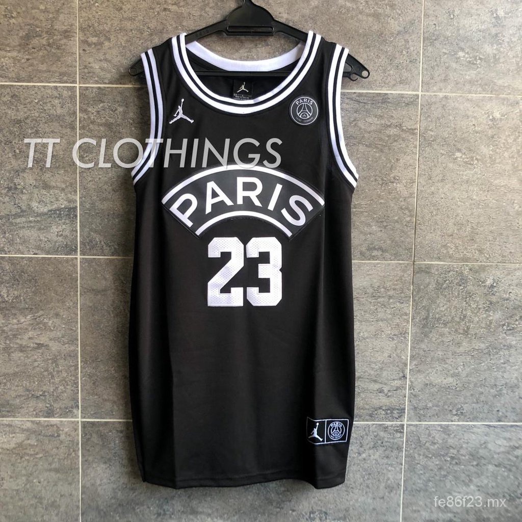 NoH9 MY Ready Stock Paris Saint Germain PSG x Michael Jordan NBA Camiseta De Baloncesto Jersi