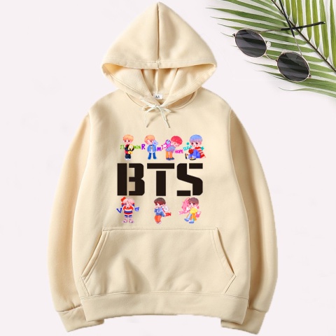 Otono BTS KPOP Bangtan Jersey Impreso Hombres Y Mujeres Sudadera Con Capucha JIN JIMIN SUGA LOVE YOURSELF Sudaderas Pullover