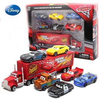 Disney Pixar Cars-Coche de juguete para niños, modelo de aleación