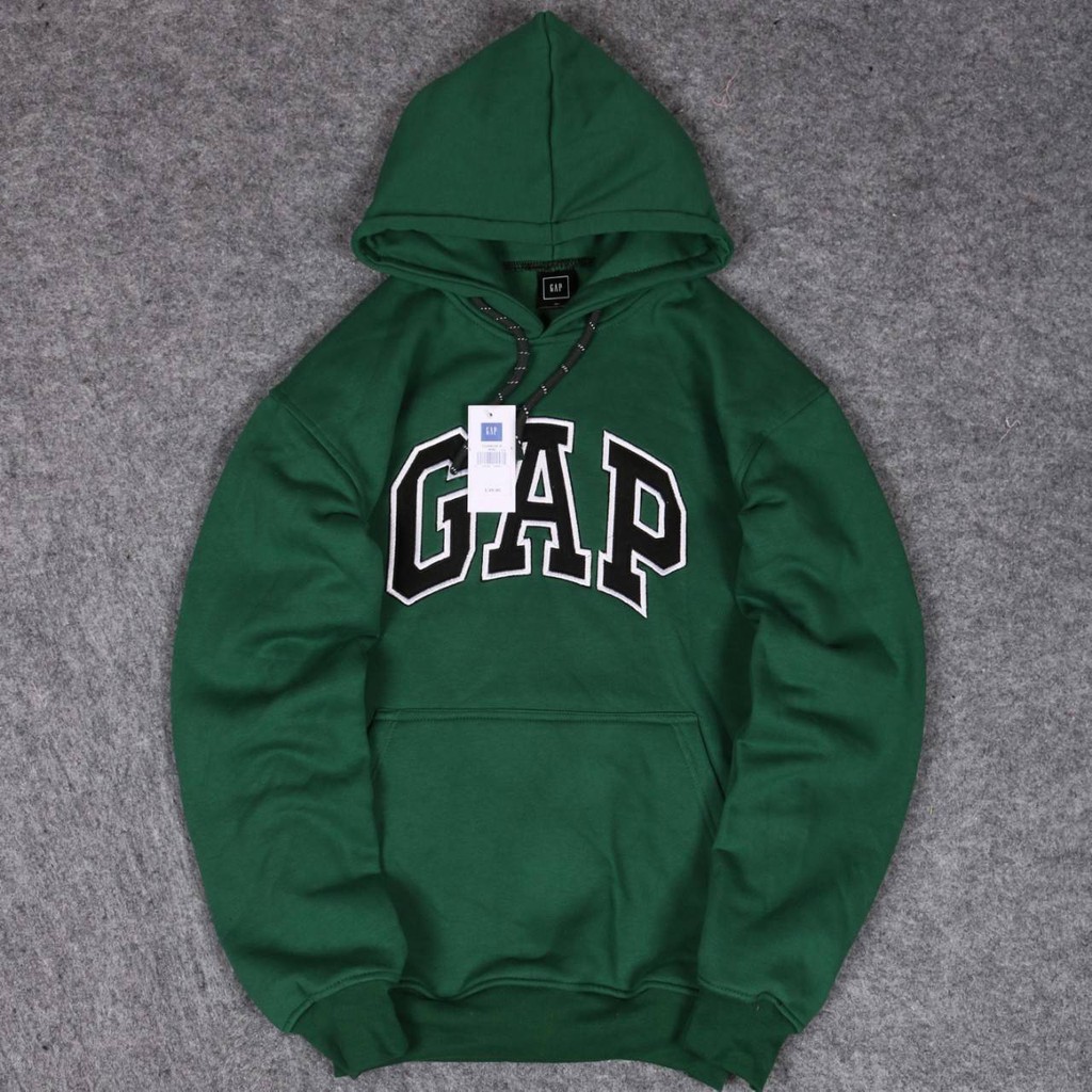 Verde aut ntico LOGO Chamarra sudadera con capucha para GAP