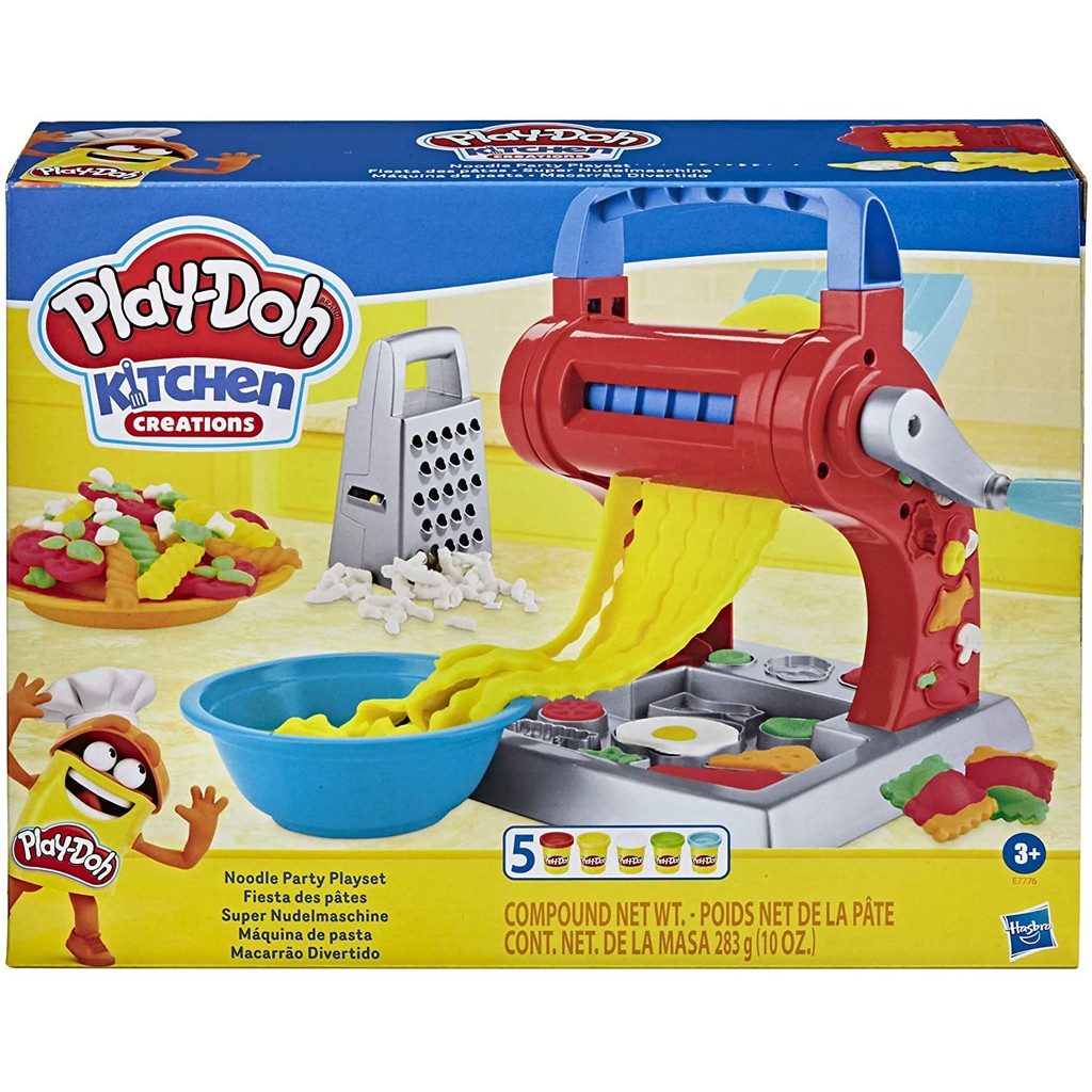 Play doh Fideos Fiesta Playset Playdoh Asuntos De La Cocina Juguete De Los Ninos Original Hasbro