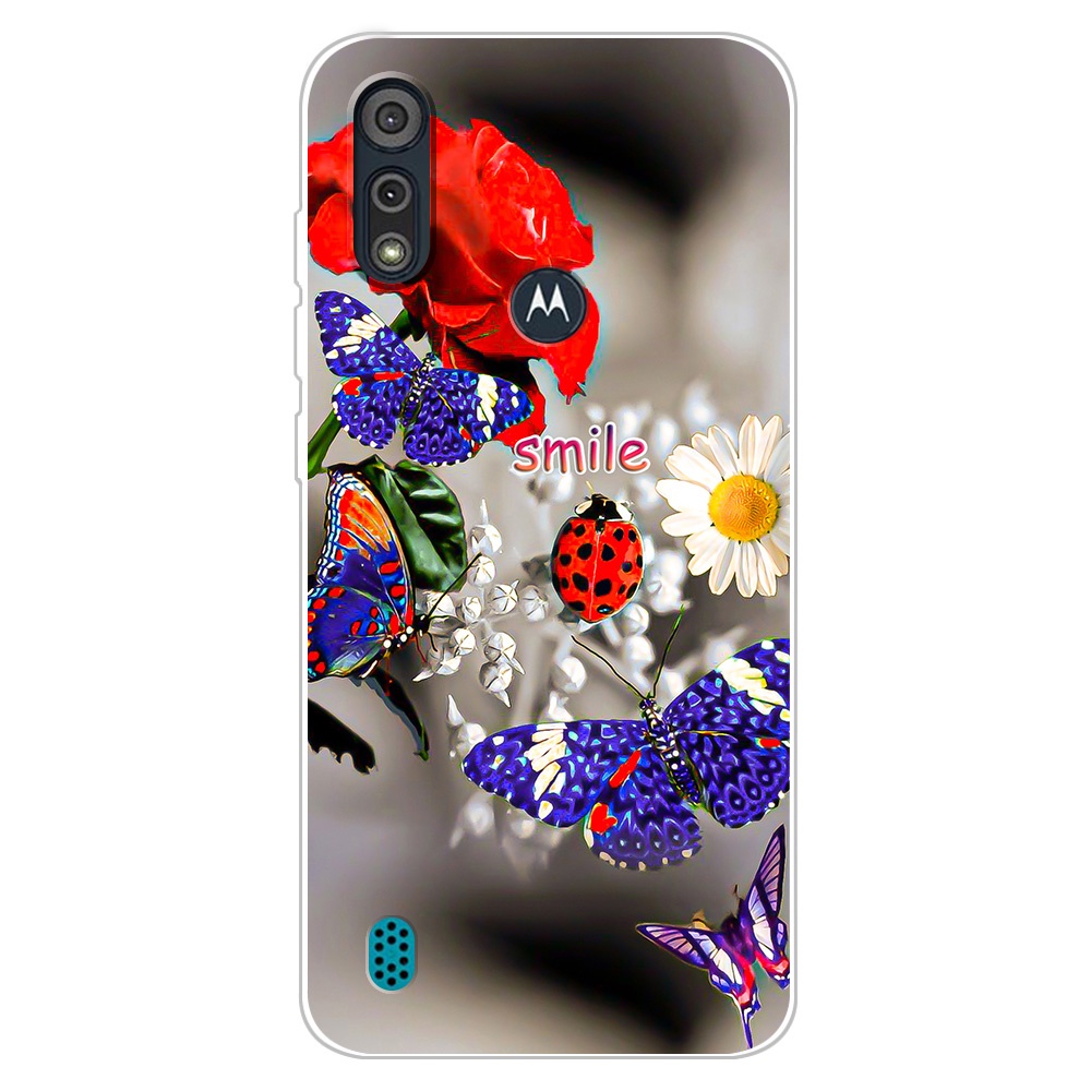 Sunrive Cover compatibile con Motorola Moto E6s 2020, Custodia