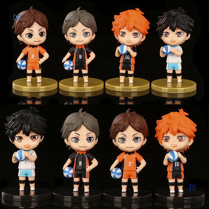DG 4 Unids/Set Anime Haikyuu Figura Hinata Shoyo Oikawa Toru Kozume