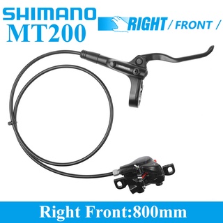 Shimano MT200 Juego De Frenos Hidráulicos 800/1550mm Freno De Bicicleta  Delantero + Trasero MTB Para Izquierdo/Derecha Original 800/1650