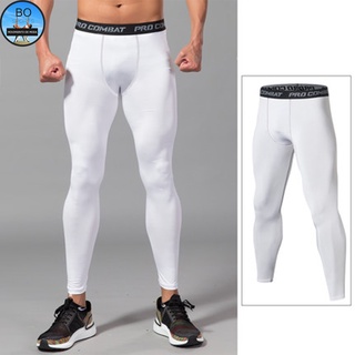 BOSPORT Licra deportiva hombre Leggings De Compresión Para Hombre