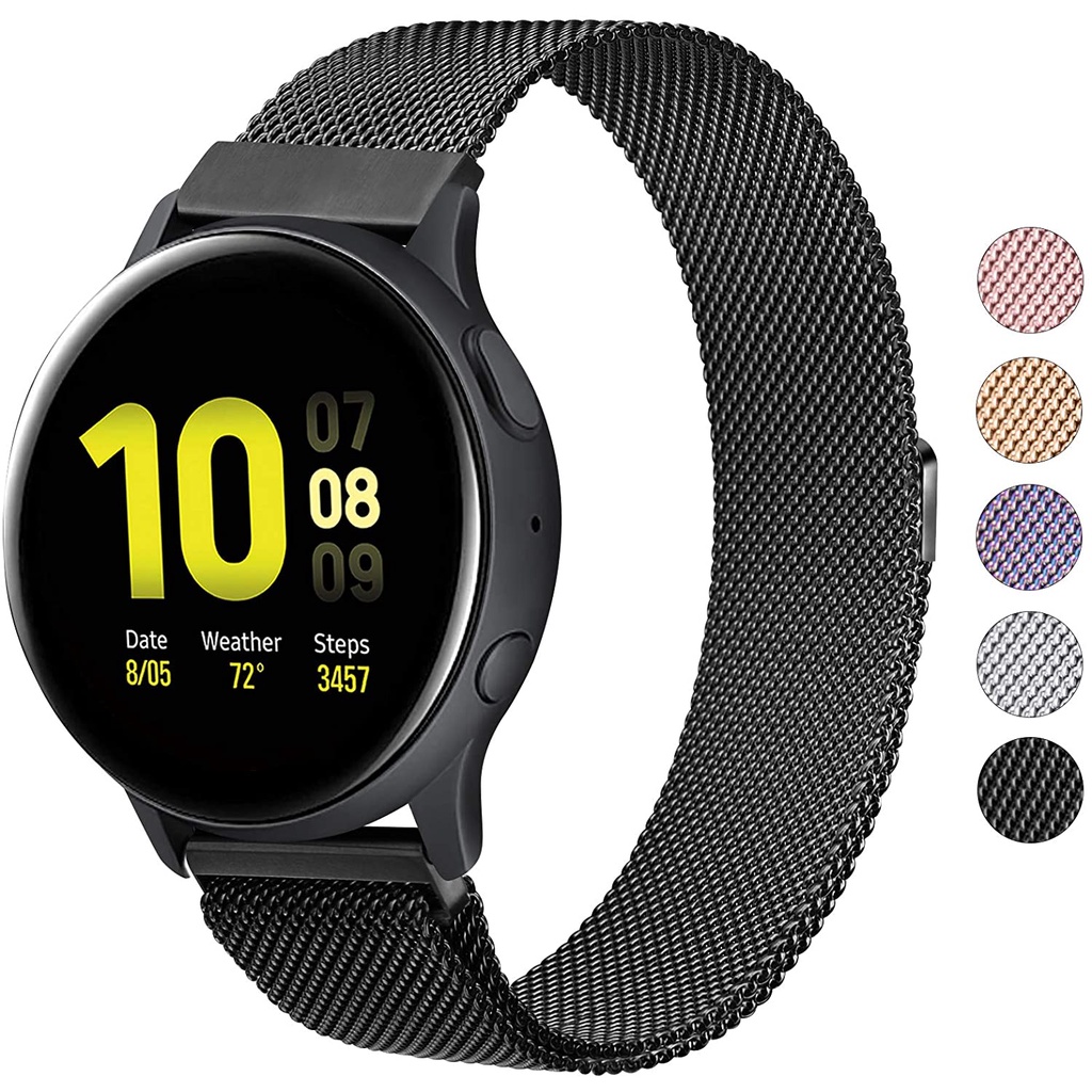 Bandas De Metal Para Samsung Galaxy Watch Active 2 44mm 40mm Y 3