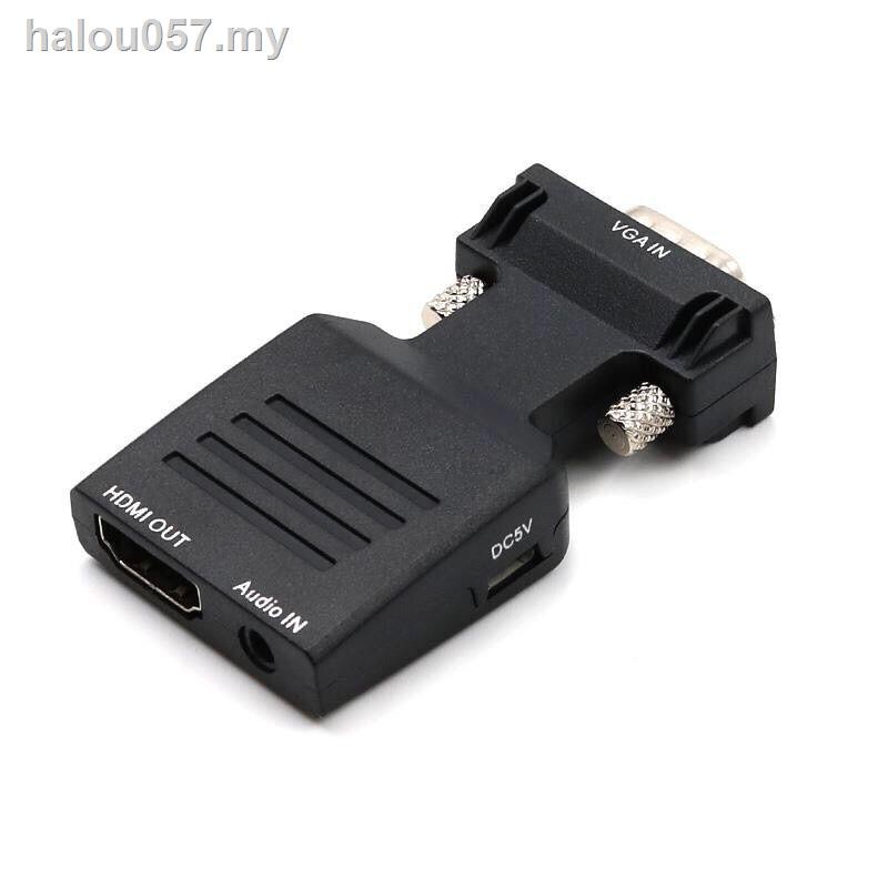 Convertidor De VGA A HDMI socket Con Sincronización De audio Interfaz ...